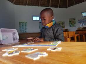 Puzzles promote cognitive development