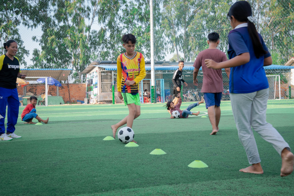 Give slum living kids a future through football