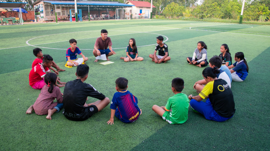 Give slum living kids a future through football