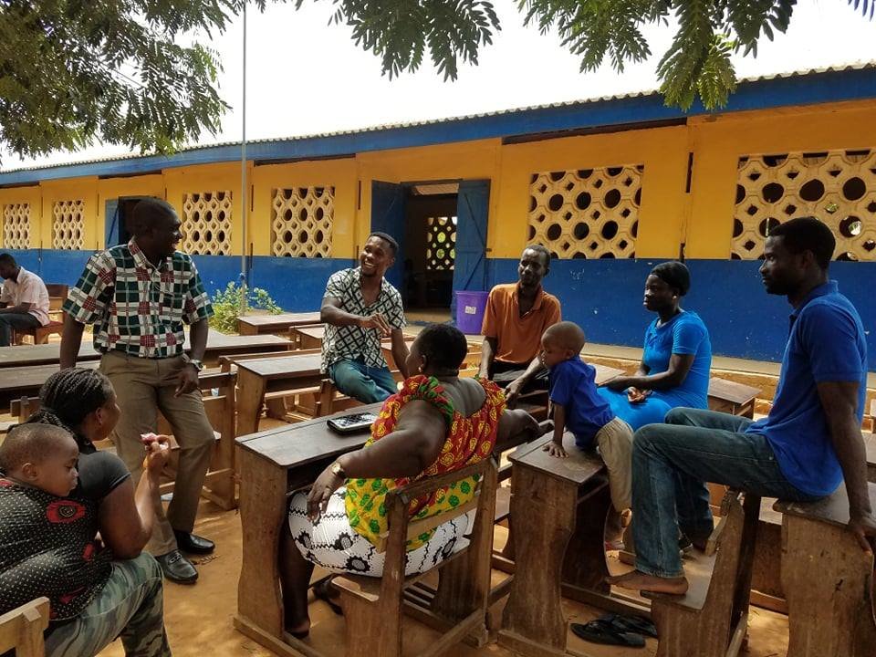 Brief talks with upcoming beneficiaries