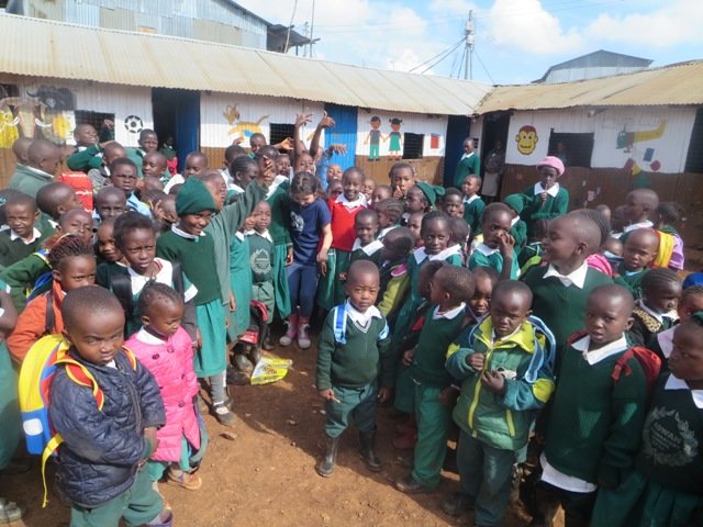 Compassion CBO School in Githogoro slum.