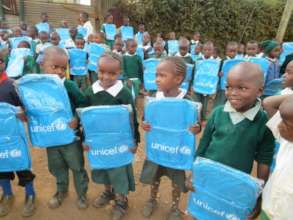 UNICEF Donates bags to Compassion CBO School