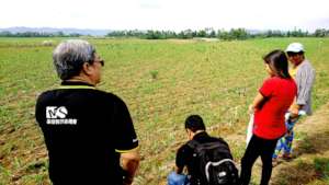 Helping with farming