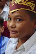 STUDENT TOUCHED BY THE EMOTIONAL CEREMONY