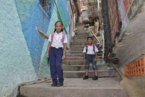 Students - School Neighborhood - 24 Marzo Petare