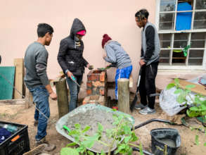 Building rocket stoves