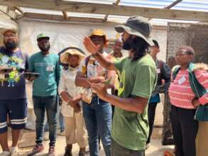 Ashraf ably facilitates Organic Gardening basics