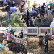 when we grow food we are actually farming the soil