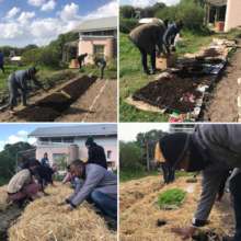 We learn how to grow food.