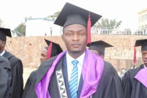 Ishimwe at graduation