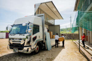 Loading relief supplies