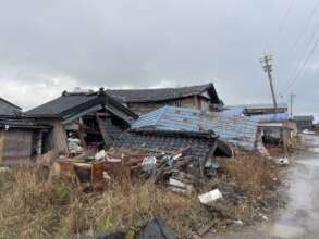 Destroyed homes in Noto (December 2024)