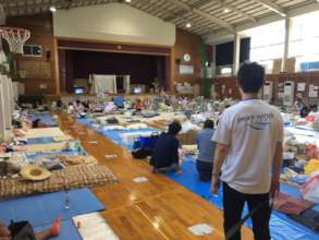 Peace Winds' evacuation center