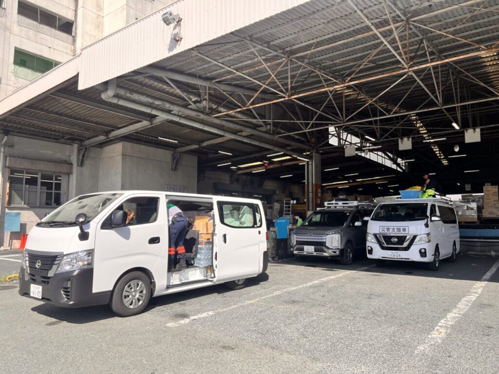 Relief supplies transport