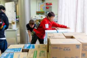 Emergency supplies distribution