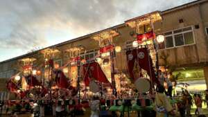 200 y/o Takojima Kiriko Festival (photo by Nanami)