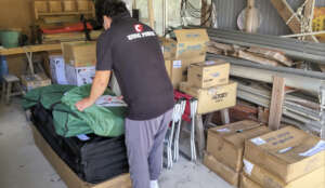 Emergency supplies donations