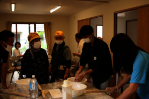 Soba-making event in Hiroshima