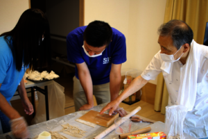 Soba-making event in Hiroshima