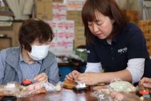 Community event in Suzu