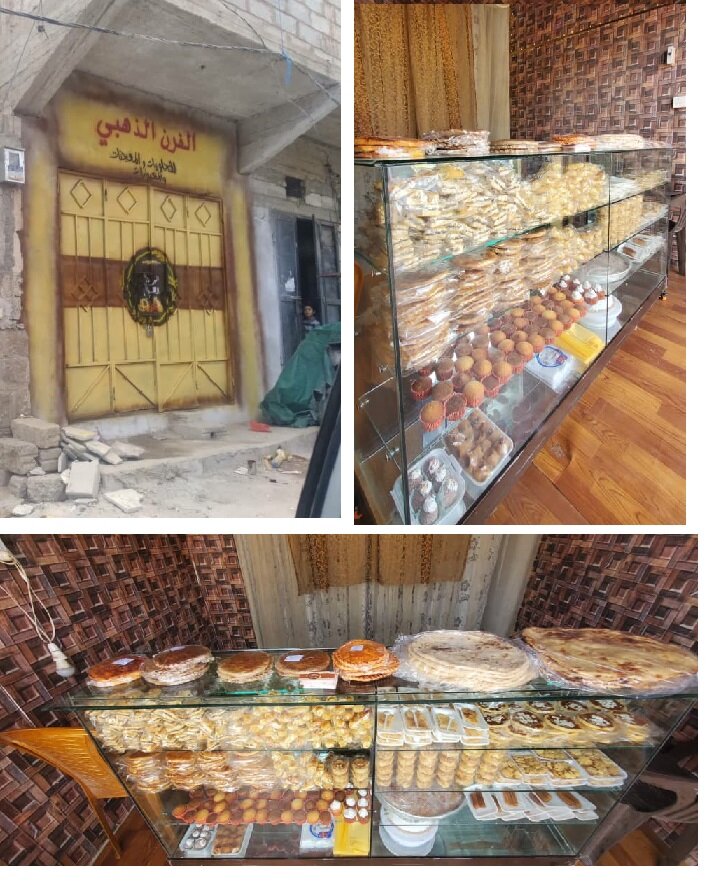 Opening of Mrs. Zaidi's shop