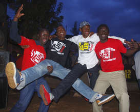 Hot Sun Foundation team at Slum Film Festival