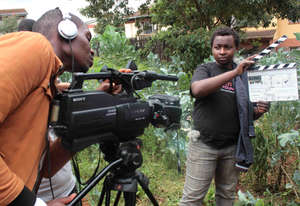 Denis, making films with trainees