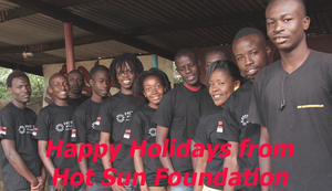 Happy Holidays from Hot Sun Foundation