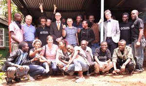 Visit by Belgian Ambassador to Hot Sun Foundation