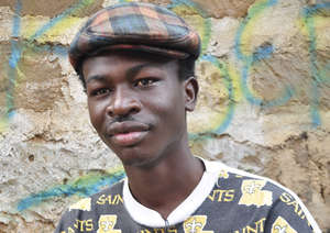 Robert, 21,  Kibera Film School Trainee