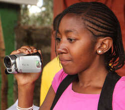 Shirley, Kibera Film School Trainee