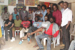Training at Maasai Mbili Art Center
