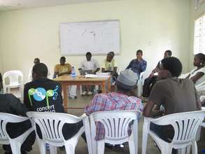 YOUTH UNITY workshop discuss video storytelling