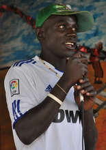Steve, a Kibera TV volunteer