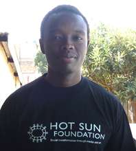 Kibera Film School trainee Matthew Kigen