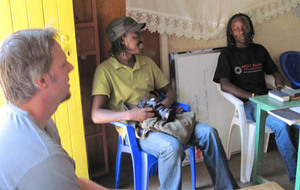 Cinetrek filmmakers John Gyovai and Ken Oloo visit Kibera
