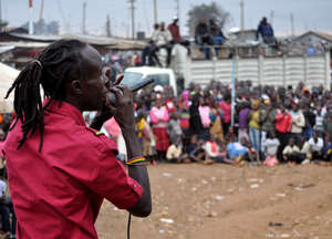 GG Spice entertains Slum Film Festival crowd