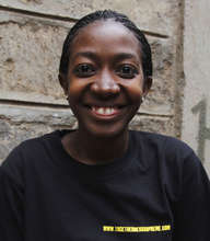 Shirley, Kibera Film School trainee