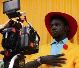 Stephen, aka Ondivow, on camera during filming