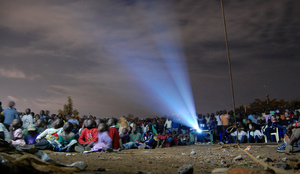 Watching TOGETHERNESS SUPREME in Kibera