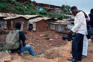 Kibera Film School Shoot PSA