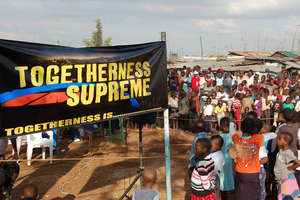 TOGETHERNESS SUPREME Open Air Screening in Kibera