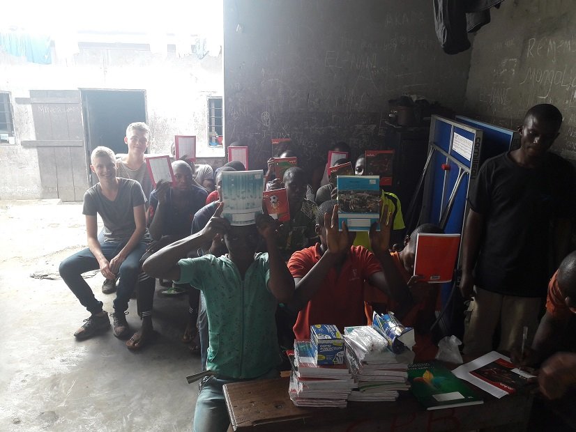 Educating Minors in Prison Cameroon.