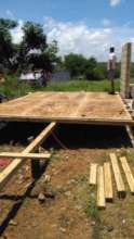 Building foundation for a new home