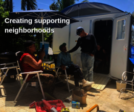 Helping each others-the clue to a fastest recovery