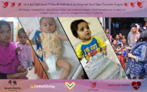 HELP 100 POOR CHILDREN FOR HEART SURGERIES