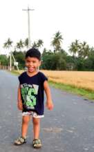 Healed and joyful Rishwanth