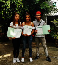 GRADUATED STUDENTS WITH THEIR OFFICIAL CERTIFICATE