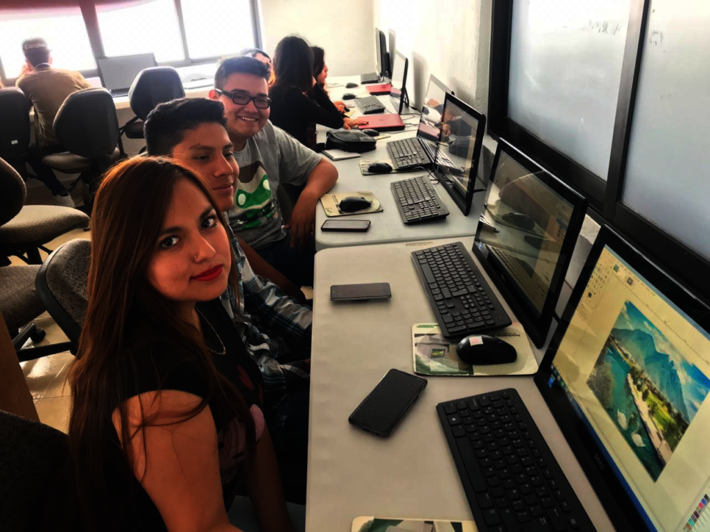 Students in classroom
