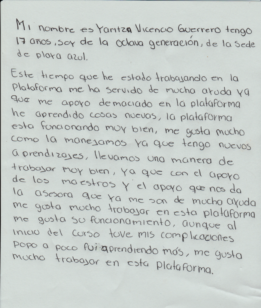 Testimony 3